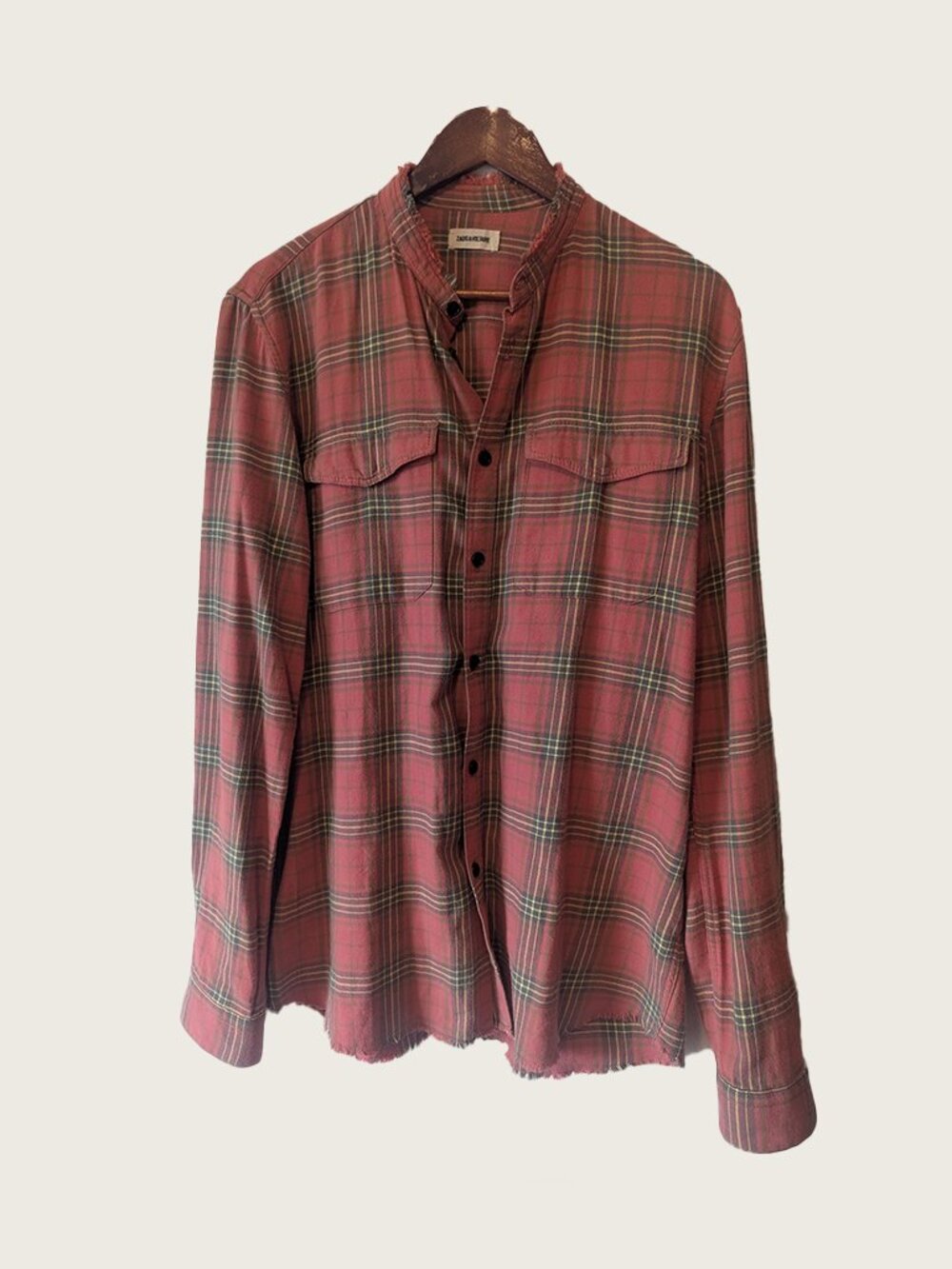 ZADIG & VOLTAIRE - Torro Check shirt - Sz 42